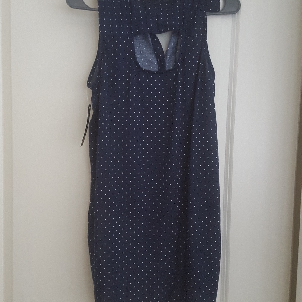 Polka dot button up